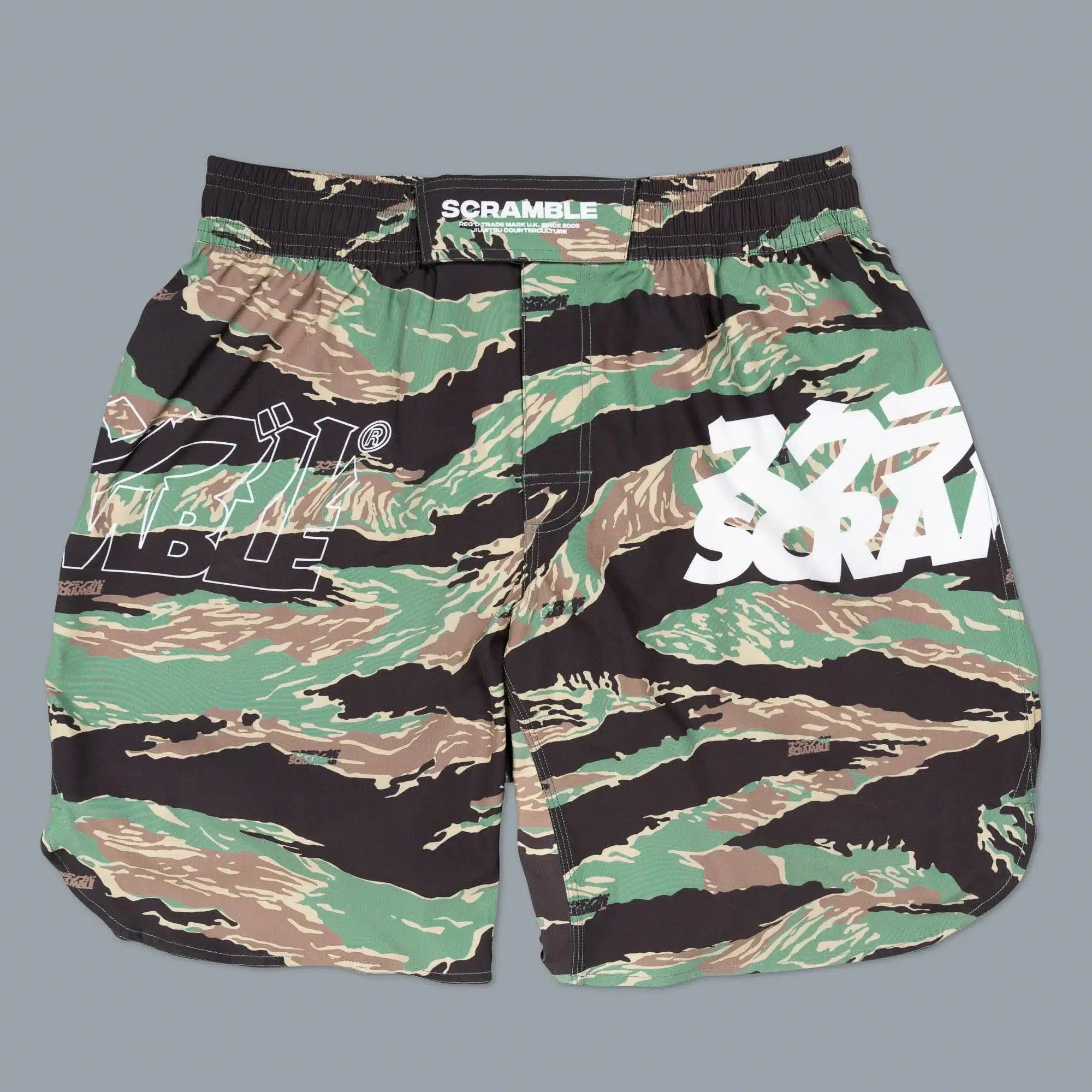 Scramble Base Shorts – Tiger Camo