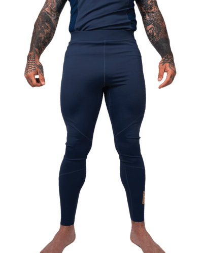 Shinobi Compression Tights Spats – Midnight Blue