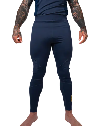 Shinobi Compression Tights Spats – Midnight Blue